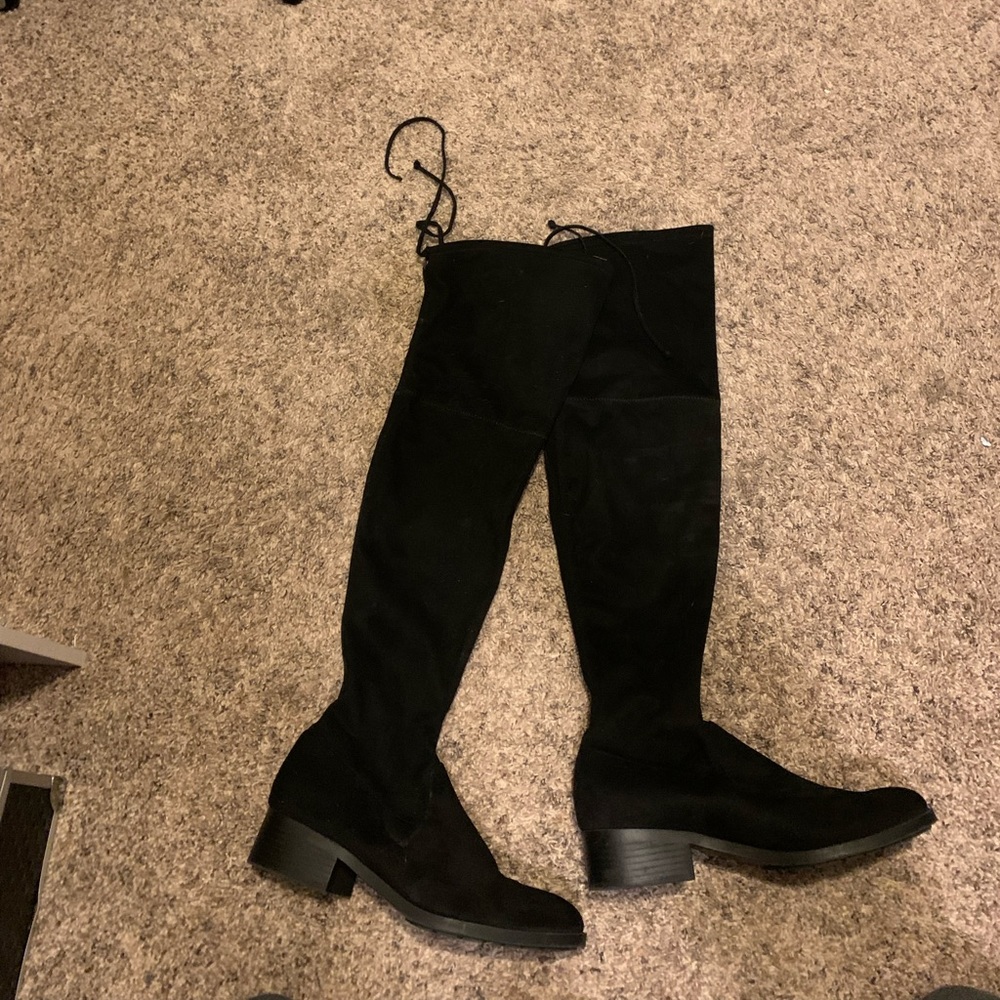 Black Over The Knee Boots